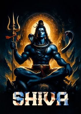 Shiva Deity Artwork