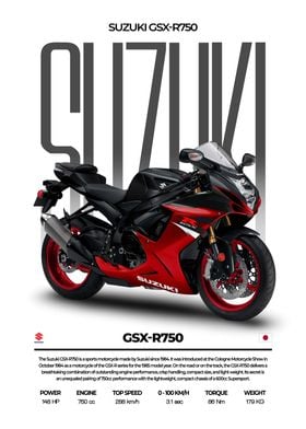 Suzuki GSX-R750 Motorcycle