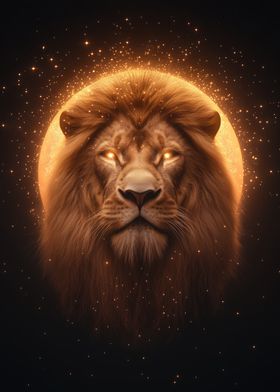 MAJESTIC MOON LION.