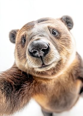 a Beaver Taking a Selfie