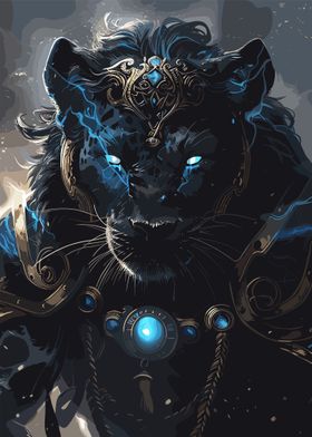 Panther Blue Eyes