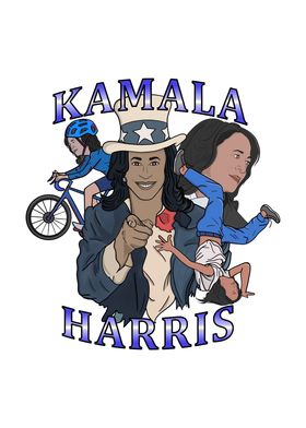 Kamala Harris Bootleg Rap Style Election