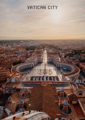 Vatican City Aerial View