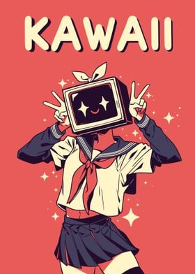 Kawaii Anime  TV Girl