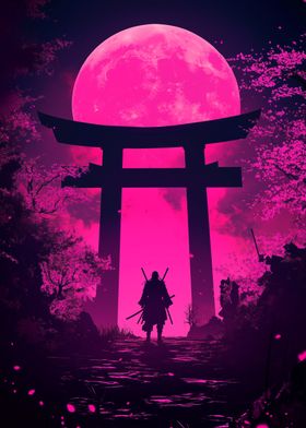 Samurai Under Pink Moon