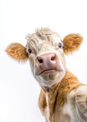 A Cow Taking a Selfie