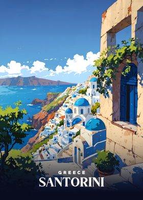 Santorini Greece Landscape