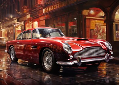 Aston Martin DB5 supercar