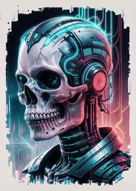 Cybernetic Skull