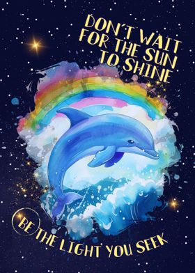 Dolphin Rainbow Inspiration