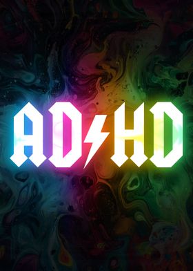 ADHD Neon Sign