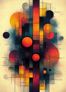 Abstract Geometric Art