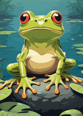 Anime Frog