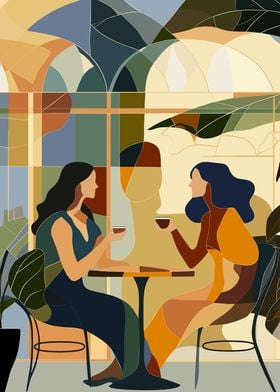 Coffee Date Conversation