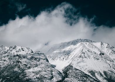 Winter Mountain Landscape