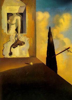 Salvador Dali surrealist painting