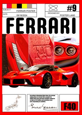 Ferrari F40 Trending Car