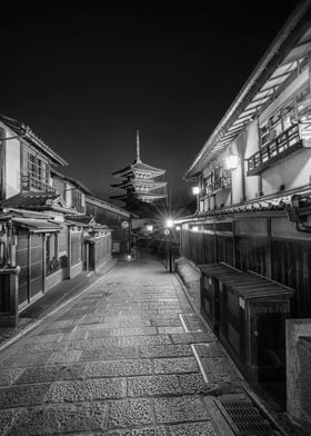 Kyoto with Yasaka Pagoda