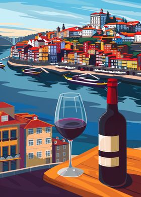 Porto Wine Cityscape