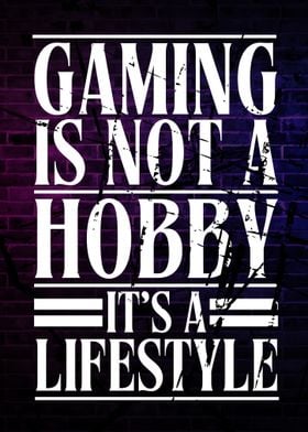 Gaming Lifestyle Poster