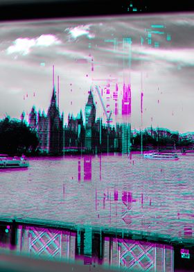 London Glitch Art