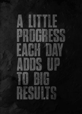 Progress Quote Poster