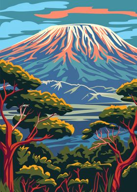 Mount Kilimanjaro Landscape