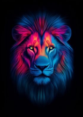 NEON LION