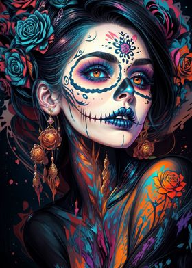 Day of the Dead Woman