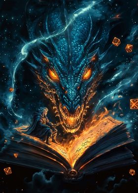 Dragon & Wizard Book