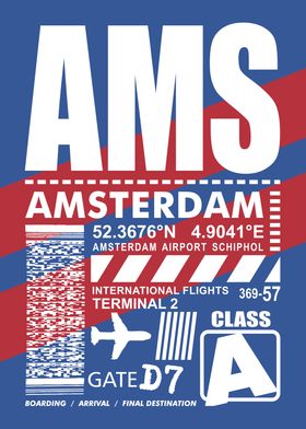 AMS Amsterdam Airport