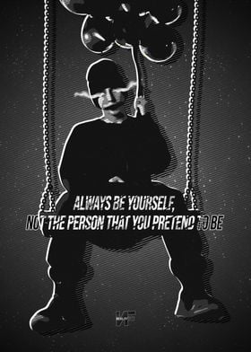 NF Be Yourself Poster