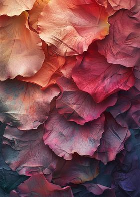 Rose Petals Abstract