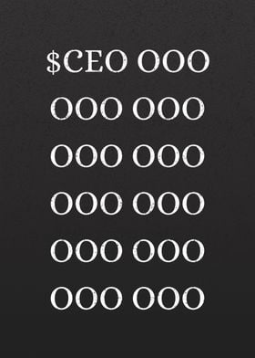 CEO Money Motivation