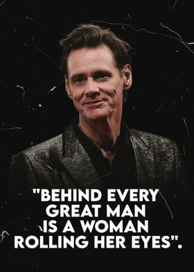 Jim Carrey Quote Poster