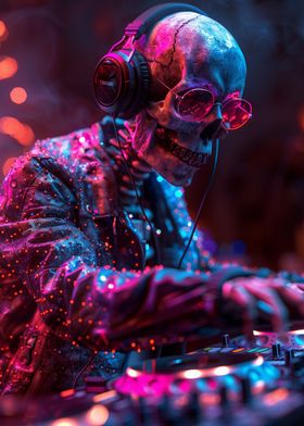 Skeleton DJ