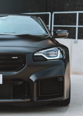 Black BMW M2