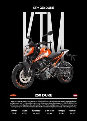 KTM 250 Duke Motorcycle