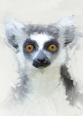 Lemur Portrait