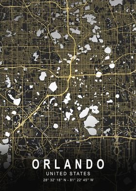 Orlando City Map