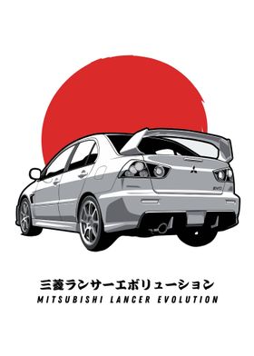 Japanese Lancer Evolution