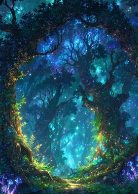 Inside Mystical Forest