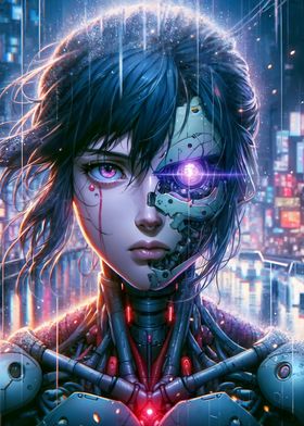 Cyberpunk Anime Girl