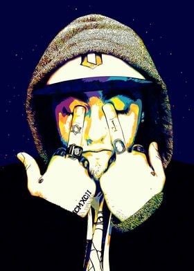 Mac Miller Pop Art Portrait