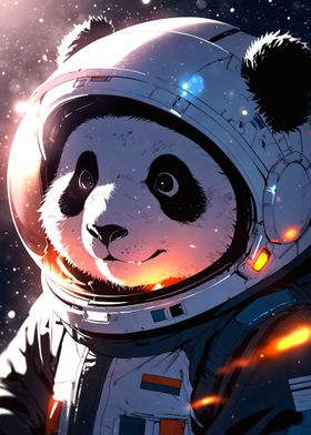 Panda Astronaut