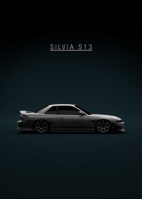 Nissan Silvia S13 G-Corporation 1988 - White