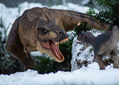 T-Rex vs Carnotaurus