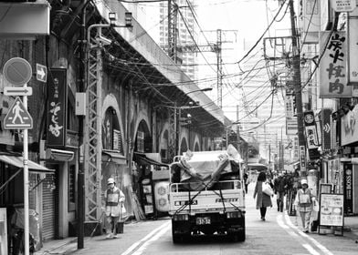 Japanese Street Scene