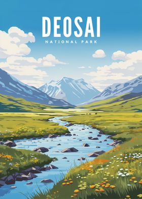 Deosai National Park Poster