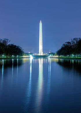 Washington Monument at Night